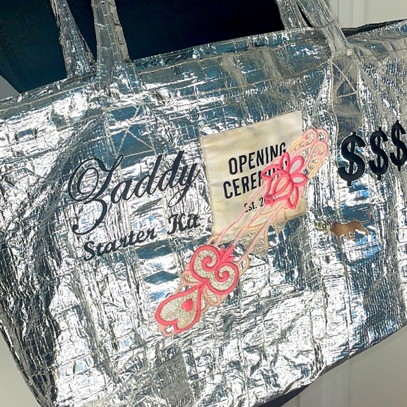 Opening Ceremony Platinum Custom Large Shopping Tote - Picture 3 of 8